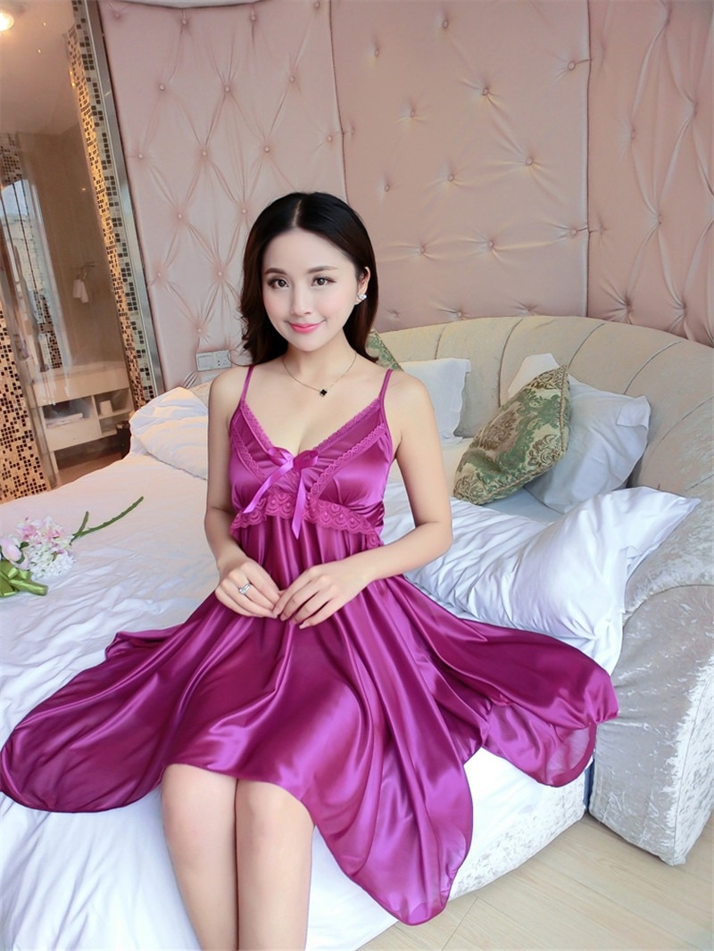 Hot Dresses for Ladies Night – Silk Satin Nightwear