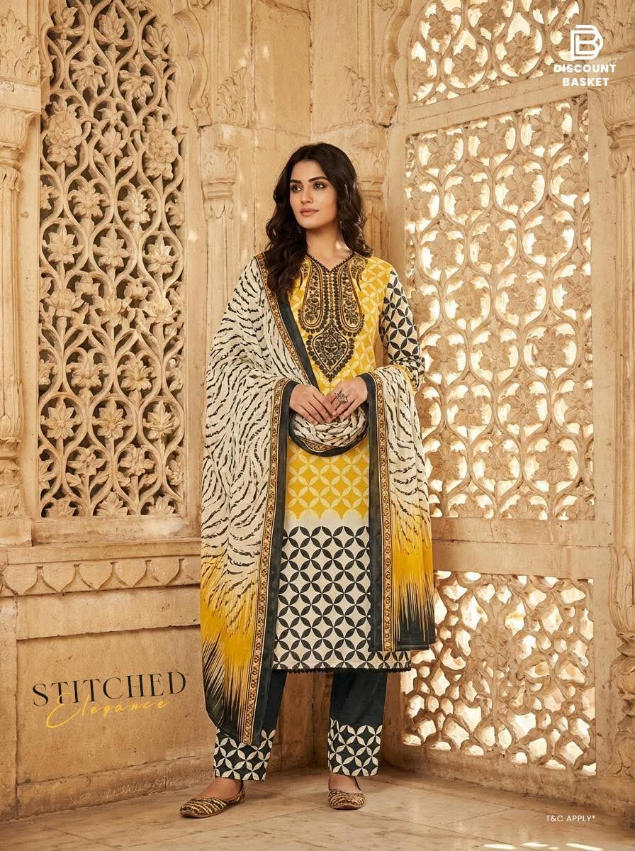 Trendy Digital Print Three Piece Outfit