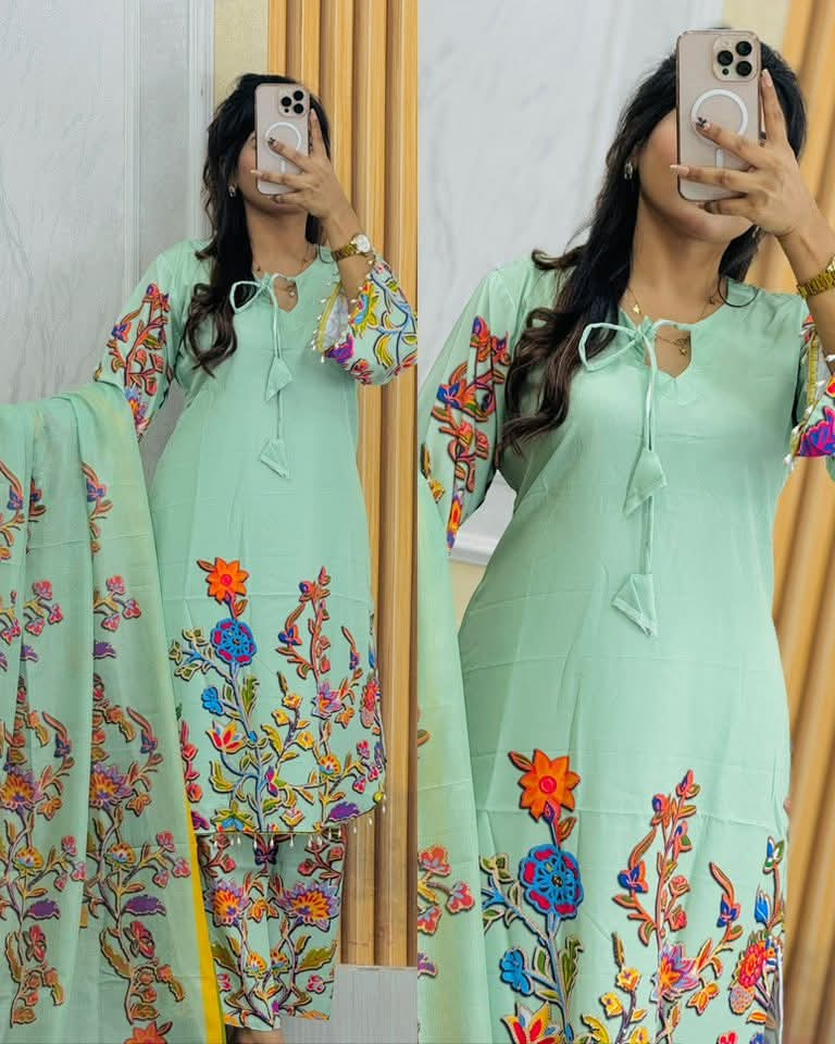 Digital Print Three Piece Collection