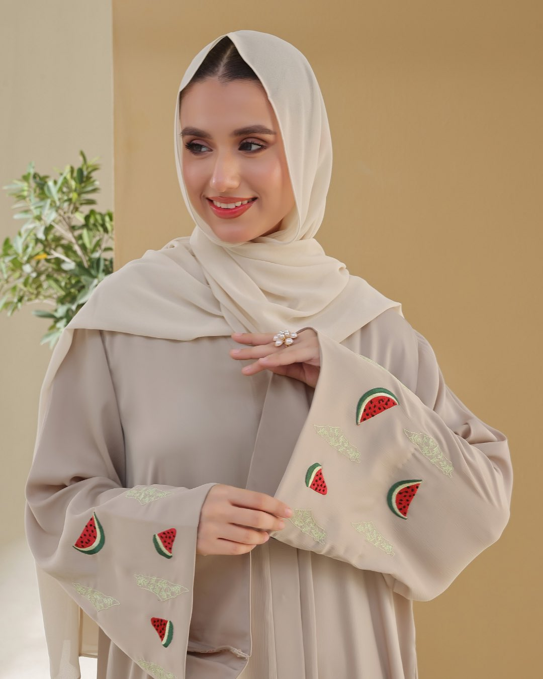 Dubai Cherry Borka (Only Borka)