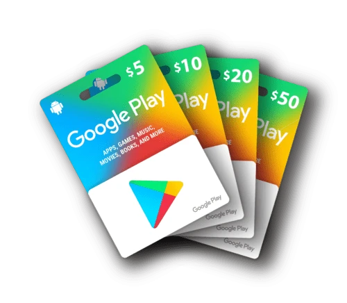 $5 Google Play Gift Cards