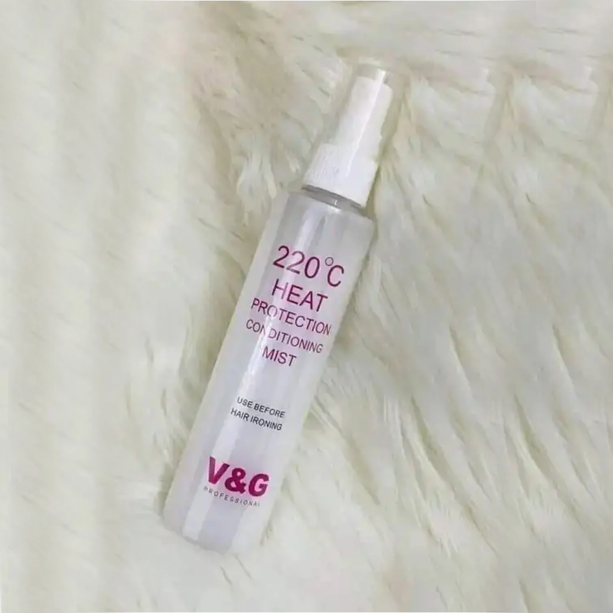 V&G 220°C Heat Protection Conditioning Mist 100ml - Keep Your Hair Protected and
