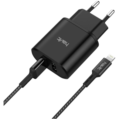 HAVIT® HV-ST822 2 In 1 USB Charge Kit With USB To Lightning Cable