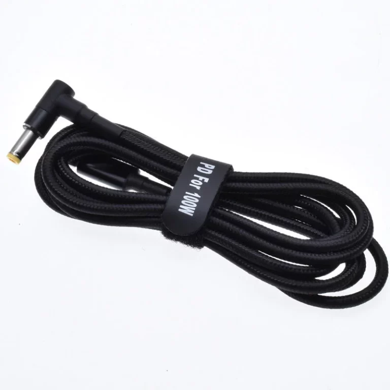 Type-C to DC Cable for Laptop, BLDC Fan, Router etc. (100W, 5.9 feet, Port 55*25