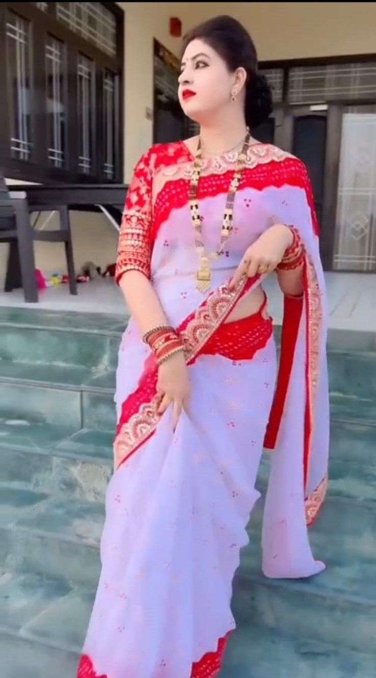 Makhon Jorget Sequence Work Elegant Saree Collection