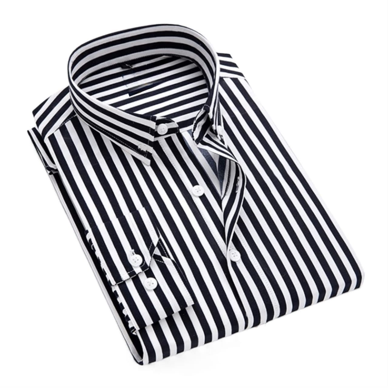 Stylish Men’s Long Sleeve Stripe Shirt for Men