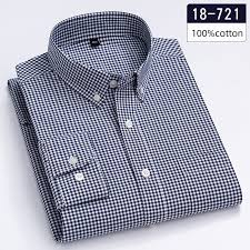 Stylish Formal Check Shirt for Men – Cotton Fabric