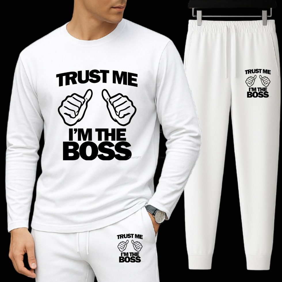 Modern Drop Shoulder Tshirt Trouser Set