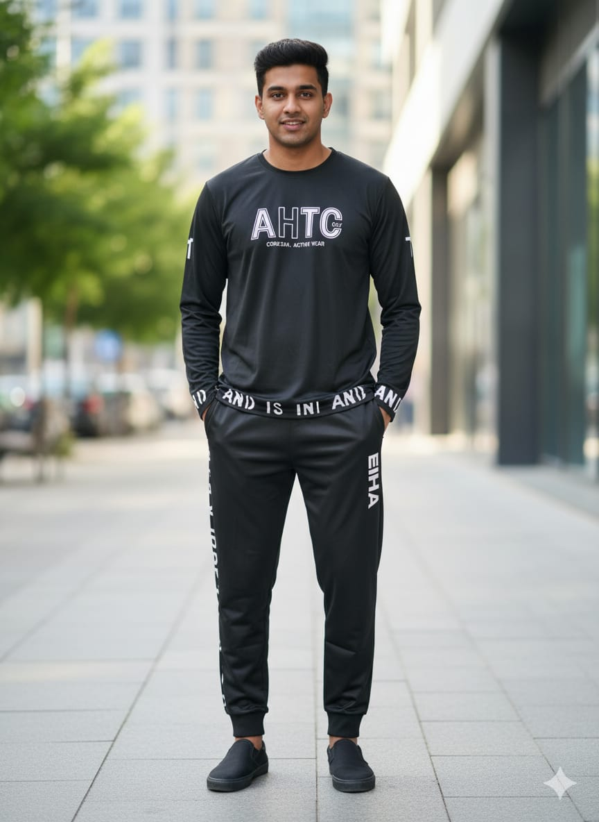 Stylish Premium Full Sleeve Tshirt and Trouser Set