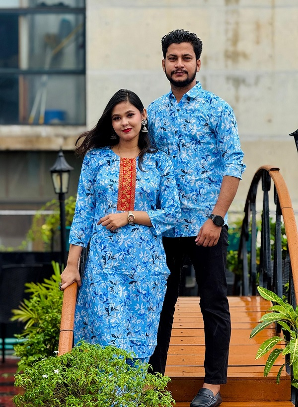 Premium Shirt Three Piece Couple Set for Couples