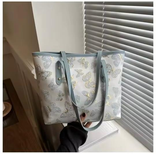 New Arrival Butterfly Print Tote Bag