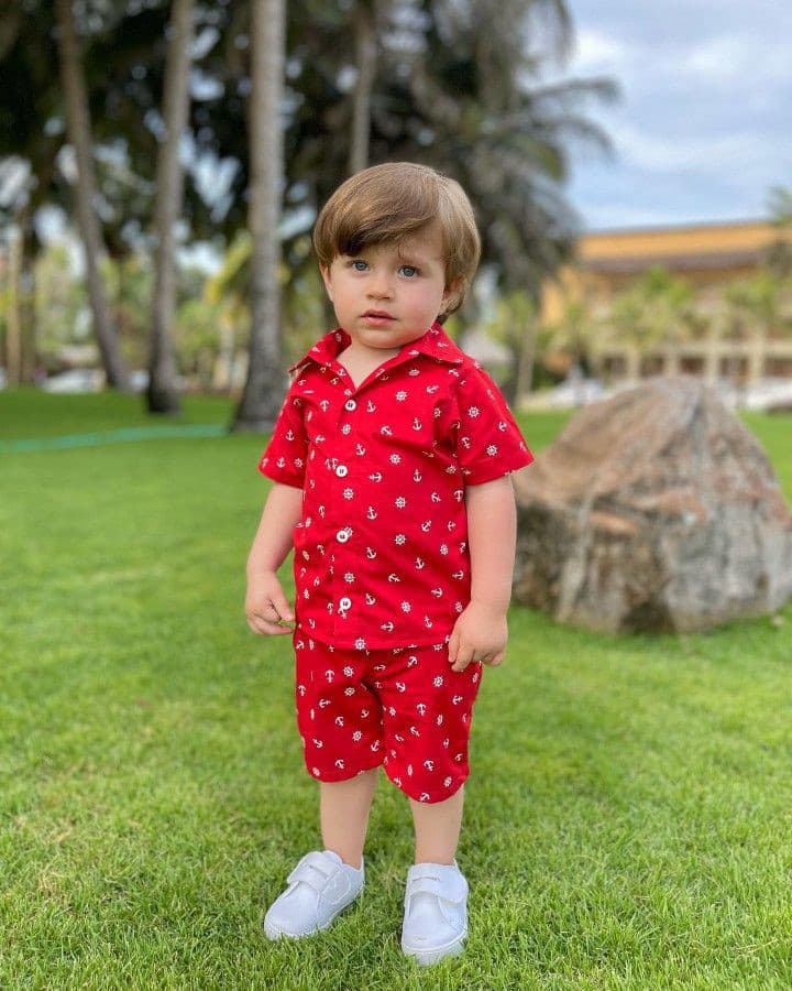 Cool Boys Fashion Shirt & Pant Matching Set