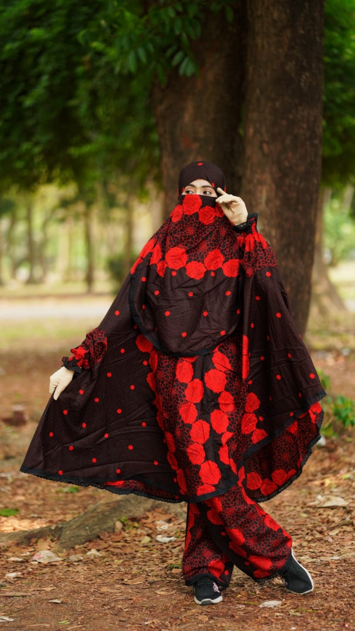 High-Quality Plaju Khimar Set for Women