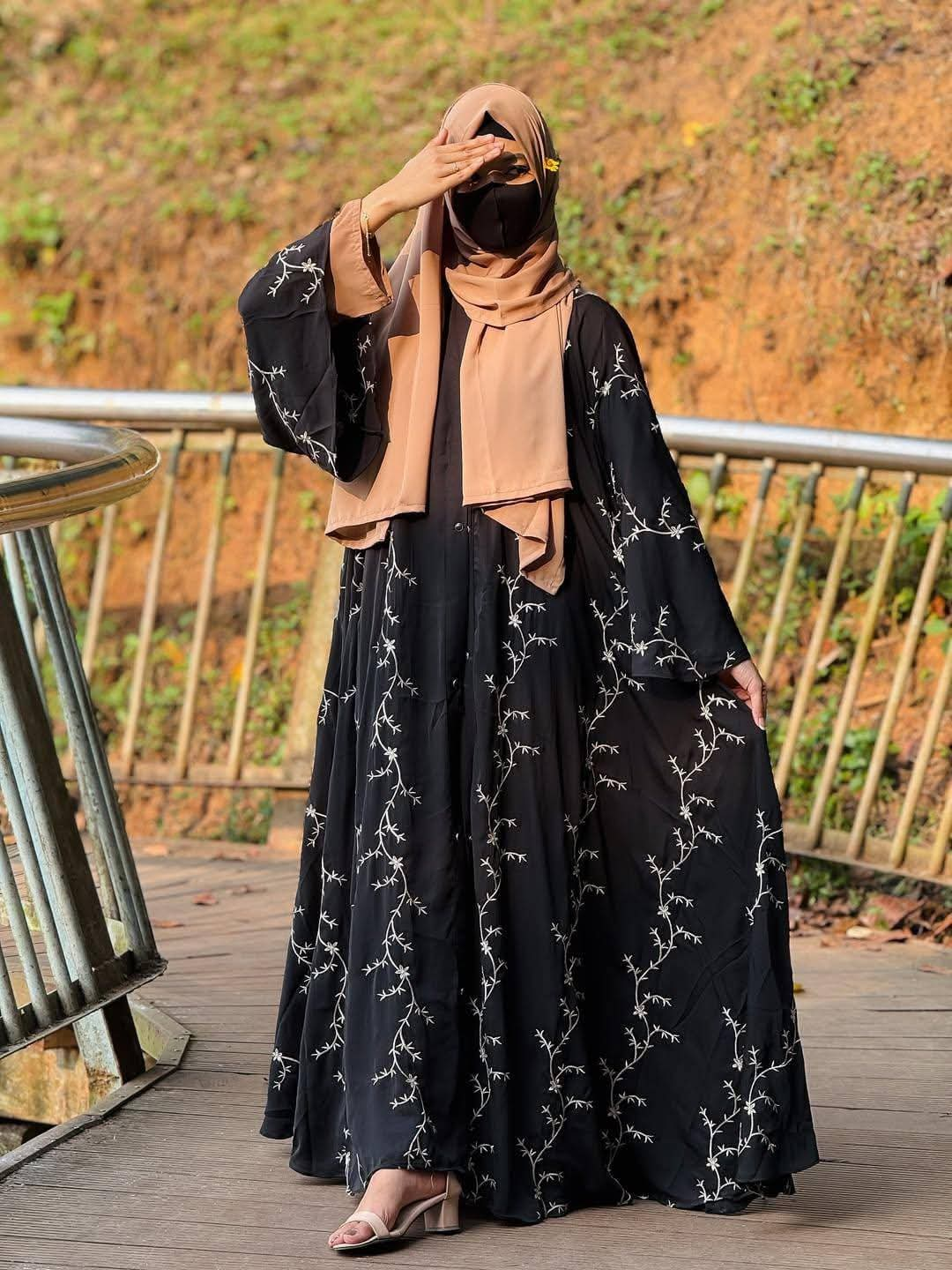 Classic Arabic Koti Borka for Woman