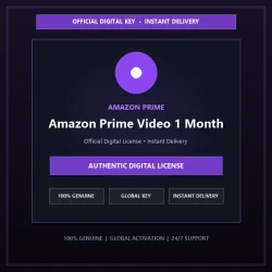 Amazon Prime Video 1 Month | Official Digital License