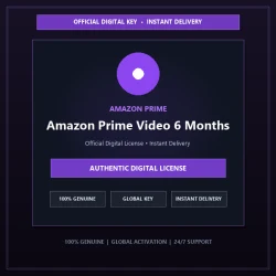 Amazon Prime Video 6 Months | Official Digital License