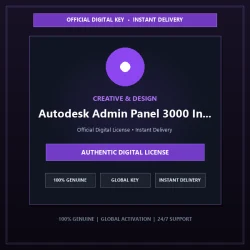 Autodesk Admin Panel 3000 Invites 3 Years | Official Digital License