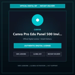 Canva Pro Edu Panel 500 Invites | Official Digital License