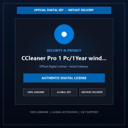 CCleaner Pro 1 Pc/1Year windows | Official Digital License