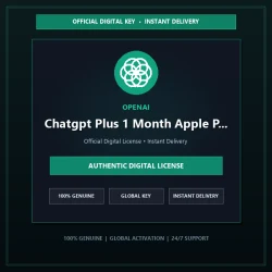 Chatgpt Plus 1 Month Apple Pay (NW) | Official Digital License