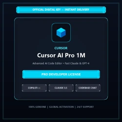 Cursor AI Pro 1 Month Subscription | Advanced AI Code Editor