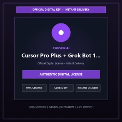 Cursor Pro Plus + Grok Bot 1 Month (FW) | Official Digital License