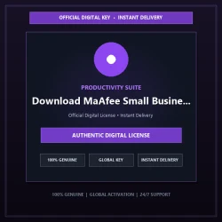Download MaAfee Small Business PC Security | Official Digital License