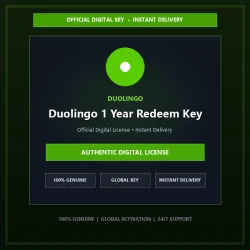 Duolingo 1 Year Official Redeem Key | Official Digital License