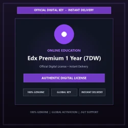 Edx Premium 1 Year (7DW) | Official Digital License