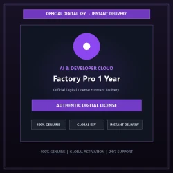 Factory Pro 1 Year | Official Digital License