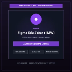 Figma Edu 2Year (1MW) | Official Digital License