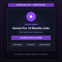 Gemini Pro 18 Months Links | Official Digital License