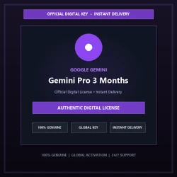 Gemini Pro 3 Months | Official Digital License
