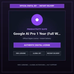 Google AI Pro 1 Year (Full Warranty) | Official Digital License