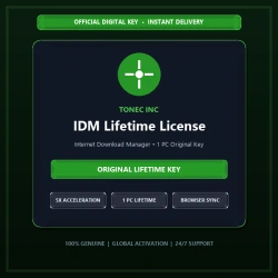 Internet Download Manager (IDM) Lifetime License Key | 1 PC Original