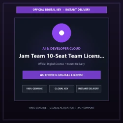 Jam Team 10-Seat Team License 1 Year (Full Warranty) | Official Digital License