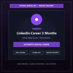 Linkedin Career 3 Months | Official Digital License