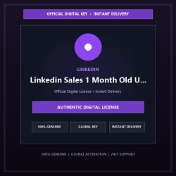 Linkedin Sales 1 Month Old Users | Official Digital License