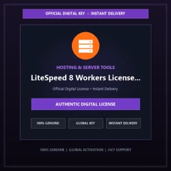 LiteSpeed 8 Workers License Montly | Official Digital License