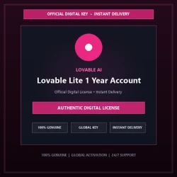 Lovable Lite 1 Year Account | Official Digital License