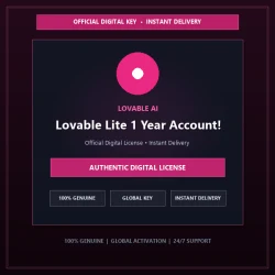 Lovable Lite 1 Year Account! | Official Digital License