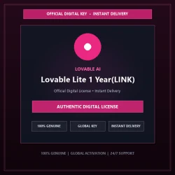 Lovable Lite 1 Year(LINK) | Official Digital License