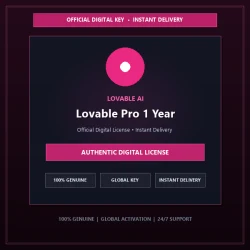 Lovable Pro 1 Year | Official Digital License