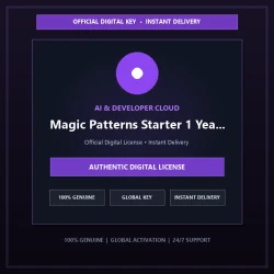 Magic Patterns Starter 1 Year (Standard Access) | Official Digital License