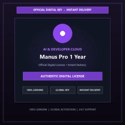 Manus Pro 1 Year | Official Digital License