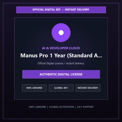 Manus Pro 1 Year (Standard Access) | Official Digital License