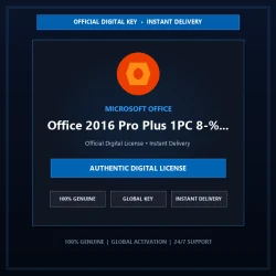 Microsoft Office 2016 Pro Plus 1PC 8-% Online Rate | Official Digital License