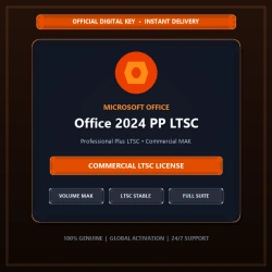 Microsoft Office 2024 Professional Plus LTSC (Commercial Volume MAK License)