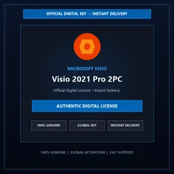 Microsoft Visio 2021 Pro 2PC | Official Digital License