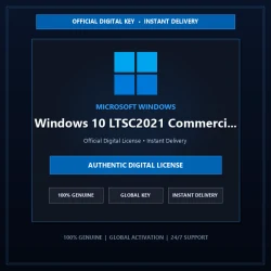 Microsoft Windows 10 LTSC2021 Commercial Volume License (MAK) 20PC | Official Di